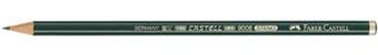 Faber-Castell - Lot de 12 - Crayon de sténographie Castell 9008, rond, 2B - 1